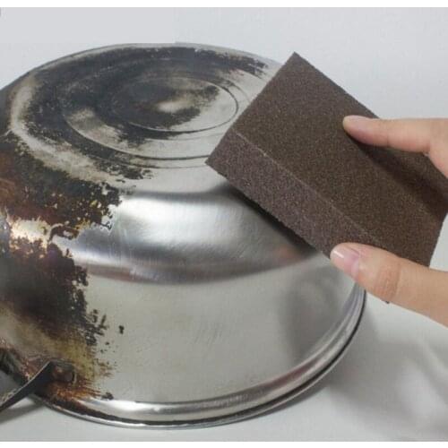 Emery Sponge Wipe The Pot Bottom Artifact Magical Scrub For Cleaning Homeware Kitchen Sponge Removing Rust Rub