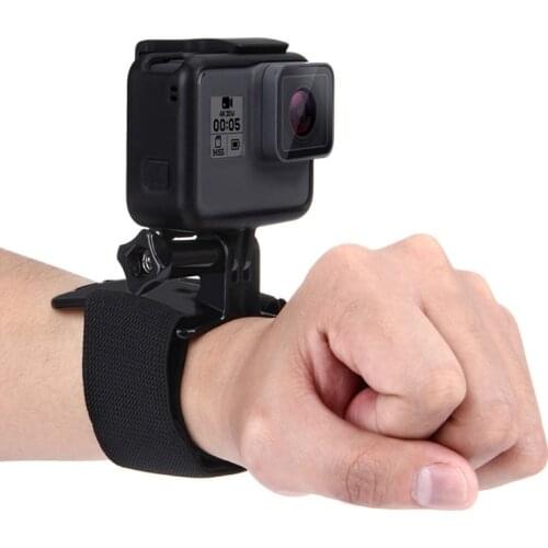 Wrist Strap Mount for for GoPro Hero 9 8 7 6 5 4 Yi 4K Sjcam Sj4000 Eken H9r Hand Strap Mount Go Pro Action Camera Accessory