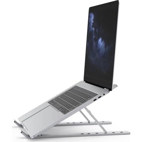 For 11 to 17 inch Foldable Laptop Stand Holder For Macbook Pro IPAD Notebook Portable Aluminum Adjustable Bracket Multi-purpose