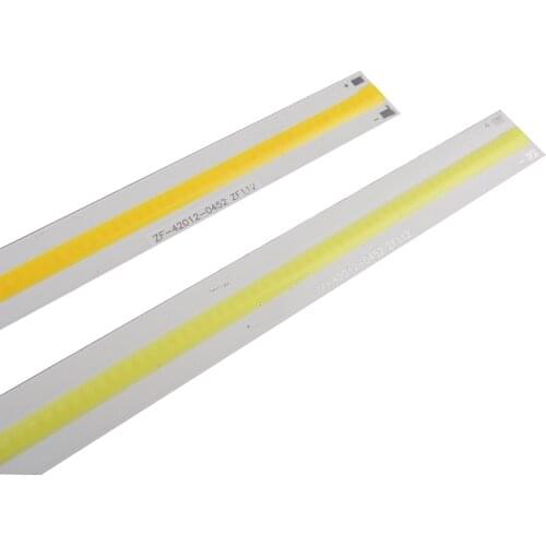 Super thin 420*12mm COB LED Light Strip tube 20W CRI 12V diode strip for Warm white /white blue for light source DIY light
