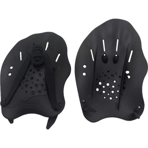 Swimming Paddles Hand Swim Training Paddles Glove with Straps