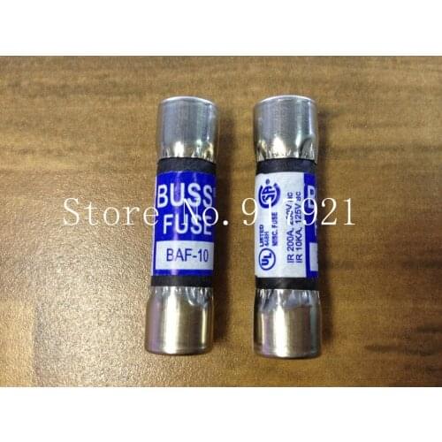 [ZOB] The United States Bussmann BUSS BAF-10 T23 10X38MM MD63178 250V fuse tube --10PCS/LOT