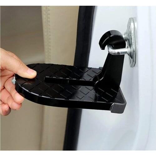 Universal Foldable Doorstep Car Foot Pedal Rooftop Ladder Luggage Holder 1pc