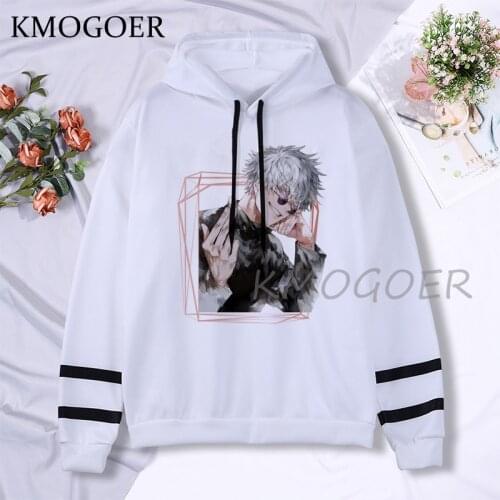 Cool Gojo Satoru Hoodie Anime Jujutsu Kaisen Japanese Print Sweatshirt Women Long Sleeve Autumn Pullover Hip Hop Streetwear