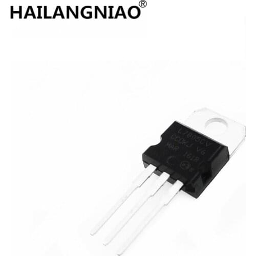 50pcs L7805CV L7805 7805 Voltage Regulator 5V 1.5A TO-220