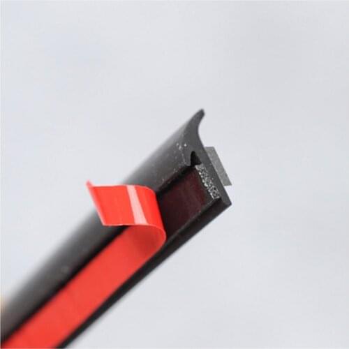 Dual Tape Car Seal Strip Weatherstrip Headlight Bumper Fender Moulding Panel 5M