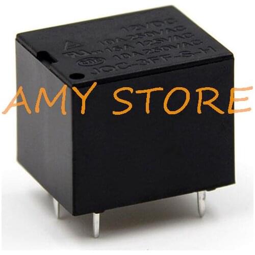 JQC-3F/T73 Relay 12VDC Coil 10A PCB Power Relay 5 Pins