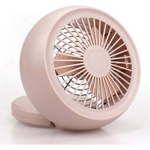 Mini Fan USB Rechargeable Desktop Fan Table Fan with Strong Wind Quiet Operation Portable Mini Fan for Office Bedroom