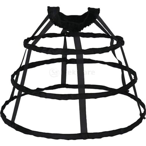 Black New White Ball Gown Underskirt for Short Dress Petticoat Cosplay Frame Lolita Ballet Tutu Skirt Rockabilly Crinoline