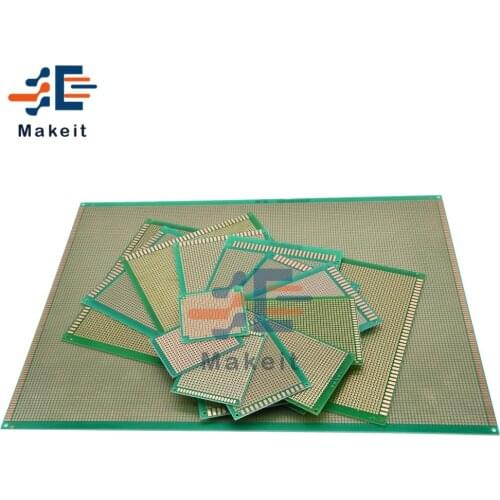 Single Side Copper Plated Universal Board 5x7 6x6 6x8 7x9 7x12 8x12 9x15 10x15 10x22 12x18 15x20 13x25 18x30 30x40 Circuit Board