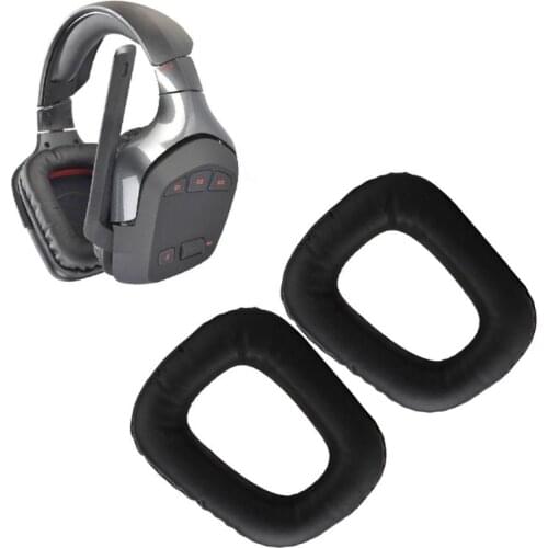 OOTDTY 2Pcs/Pair Headphone Cushions Replacement Ear Pads Cushion For Logitech G35 G930 G430 F450 Headphones