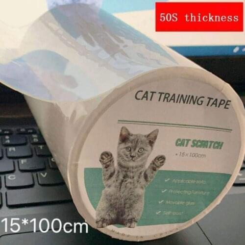 300*15cm Pet Transparent Cat Anti-Scratch Tape Roll Furniture Guards Couch Protector Cats Scratch Prevention Sticker For Sofa