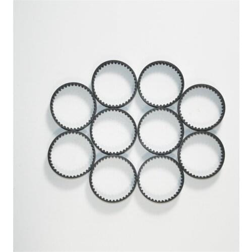 10pcs HTD3M Timing Belt Closed-loop, 177mm length, 59 teeth, 6mm width, 177-HTD3M-6