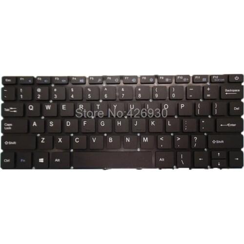 Laptop Replacement Keyboard For Irbis NB137 13.3 English US black without frame new