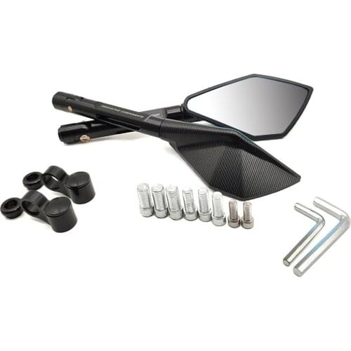 For Yamaha ttr 125 250 600 XT250 TRICKER DT230 Universal Motorcycle Mirror Rearview Side Mirrors Motorbike Accessories