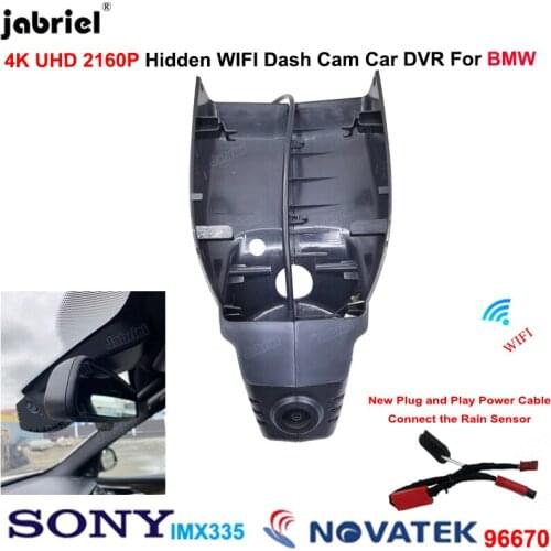 4K Dash Cam Car Dvr Video Recorder For BMW X1 F48 X3 F25 X4 F26 X5 F15 X6 F16 For BMW 2 3 4 5 Series F45 F32 F33 F36 F10 F34 f20