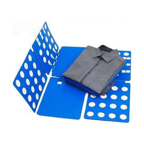 Magic Convenient Multi-colored Clothes Folder Flip Fold Folding Board Fast Speed For Adults ( L Size )