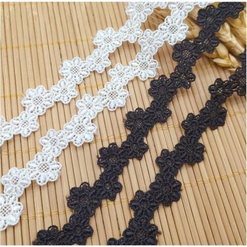 High Quality Flower Cotton Embroidered Lace Sewing Furnishing Garment Accessories DIY Handmade Craft Materials