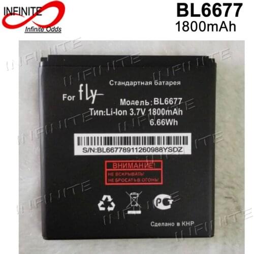 100% Brand new High Quality 1800mAh BL6677 mobile phone Battery For FLY BL 6677 Accumulator