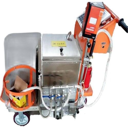 Gasoline Liquefied Gas Filling And Sewing machine Hand Push Type Road Repair Sealing Pavement Crack Seam Sealing Machine