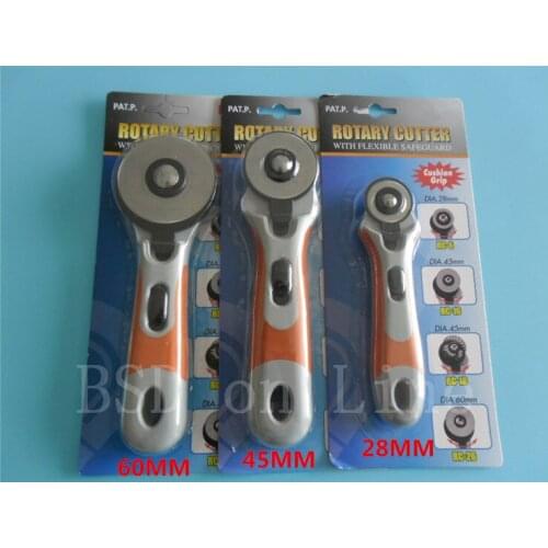 Free shipping!!!28mm rotary cutter 2pcs/Lot Ugyen Hop steel SKS-7 with blister packing with 5PCS BALDES