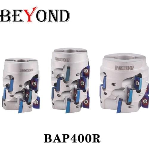 BEYOND 50mm BAP BAP400R Wave Edge Corn Milling Cutters Open Rough End Milling Cutters Side Milling Tools Holder