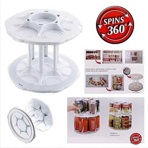 Soda Can Dispenser Holder Refrigerator Organizer Bins Plastic Pop Drink For Fridge Freezer Pantry Kitchen Countertop Cabinet