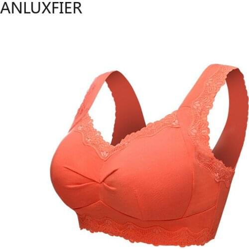H9663 No Steel Ring Full Cup Bra Underwear After Breast Cancer Surgery Thin Adjustable Cotton Bras Lingerie Artificial Boobs Bra