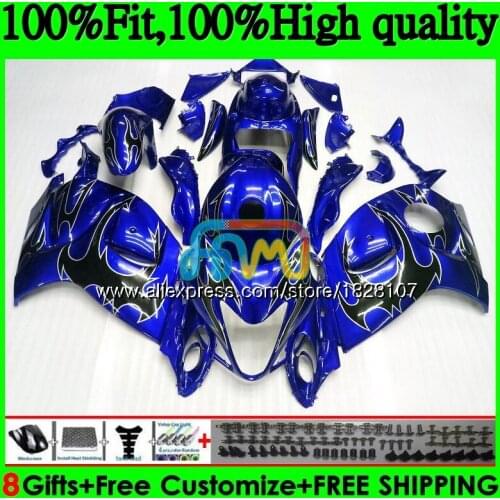 Injection For SUZUKI Black flames Hayabusa GSXR1300 08 09 10 11 12 56BS.2 GSX-R1300 GSXR 1300 2008 2009 2010 2011 2012 Fairing