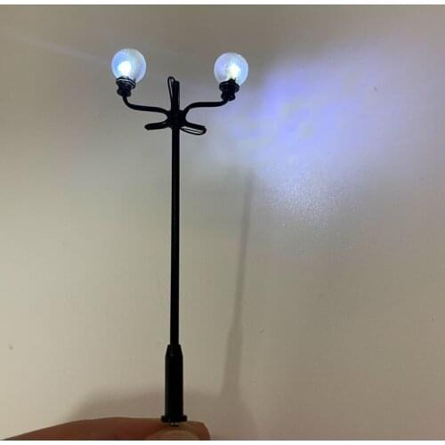 HO Scale Model trains Railway park garden Street Light 3V Lamppost Lamps/Model Park Lamps/Train Layout Model Park Scenery