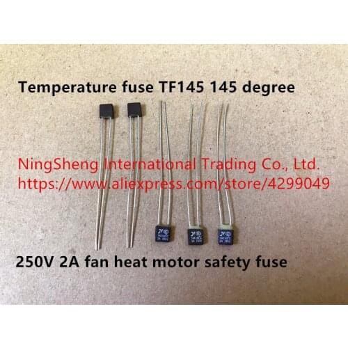 Original new 100% temperature fuse TF145 145 degree 250V 2A fan heat motor safety fuse