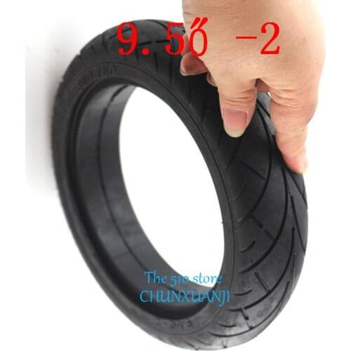 Super 9.50''-2 Solid Tire For Gas Scooter Electric Scooter / Electric Scooter Spare Airless Tire Rubber Tire