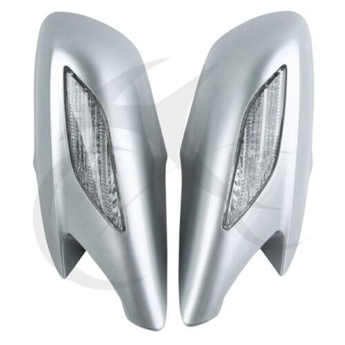 Motocycle Rear View Mirrors Clear Turn Signals Lens For Honda ST1300 2002-2011 Plastic 8 Colors