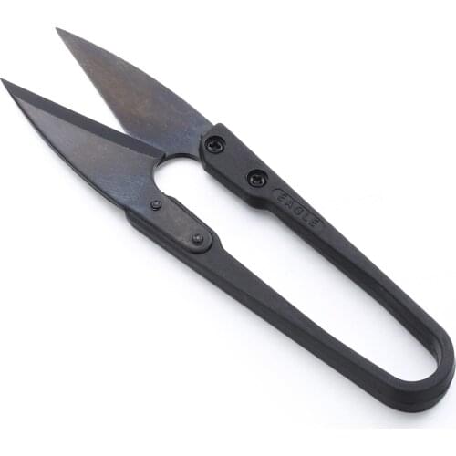 1PC Carbon Steel U-shaped Scissors Thread Wire Cutter Sewing Snips Embroidery Tailor Multifunction Cutters Sewing Craft Tool