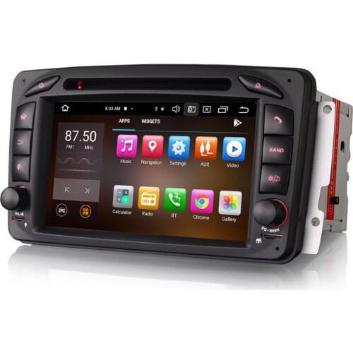 7" Android 10.0 OS Car DVD Multimedia GPS Radio System for Mercedes-Benz G-Class W463 1998-2006.1 & C-Class W203 S203 2000-2005