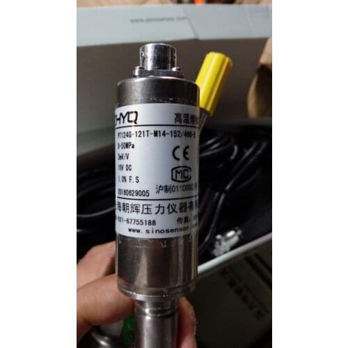 Chaohui high temperature melt pressure temperature integrated sensor PT124B-121T-50MPa-M14-E