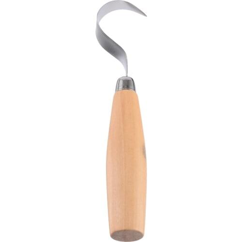 Stainless Spoon Carving Tool Woodworking Carving Cutter Knife Chisel For DIY Hand Wood Craft Cutting Chip Knife Tools 2pcs