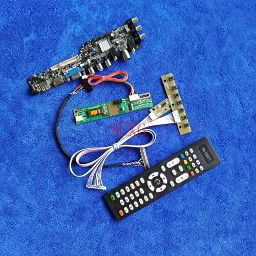 For LP154W01-TL12/TLA1/TLAA/TLAE/TLB5 30 Pin LVDS 1280*800 LCD Controller Board AV VGA USB HDMI-compatible 1CCFL KIT Digital DVB