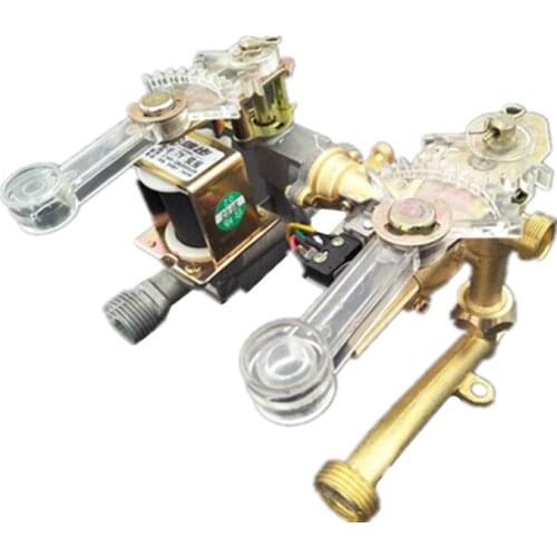 Water heater gas valve solenoid Gas water heater gas water heater valve gas valve assembly Plastic handle Double rocker handle