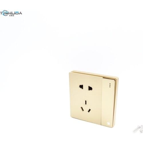 SONGZHI switch socket household concealed one billing control switch five-hole socket with switch panel