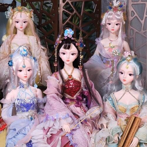 DBS DREAM FAIRY DOLL ICY 1/3 BJD Dolls toy mechanical joint Body chinese style Collection doll 60cm bjd SD GIRL GIFT