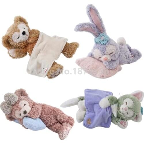 Cute Duffy Sweet Dreams Lying Duffy ShellieMay Bear Gelatoni Cat Stella Lou Rabbit Plush Stuffed Animals Baby Kids Toys Gifts
