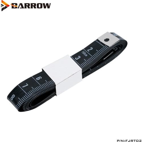 Barrow Soft Ruler Millimeter (Centimeter,Inch Tools ) Tape DIY Tools For Measure Custom Liquid Cooling Accessory, FJRT02
