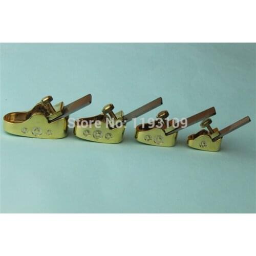 New style 4 pcs various size mini brass planes, Violin/Cello making tools