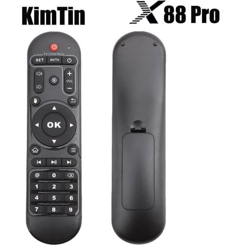 Genuine X88 Pro Remote Control For X88 Pro Android 9 TV Box, IR Remote Controller for X88 Pro Android 9 Set Top Box Media Player