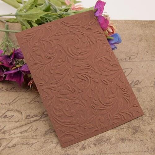 Plastic Embossing Folder Template DIY Scrapbook Photo Album Card Making Decoration Craft Vine E56C