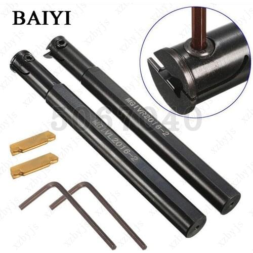Turning holder Cutting Tools 5/8" MGIVR2016-2 MGIVL2016-2 Lathe Boring Bar Grooving Cut-Off Tool Holder with MGMN200-G NC3020
