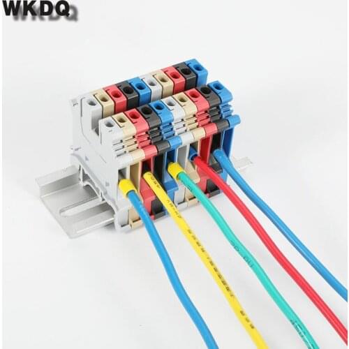 VE4012 4.0mm^2 Brass Tubular Cord End Terminals Insulated Fast Installation 9 color