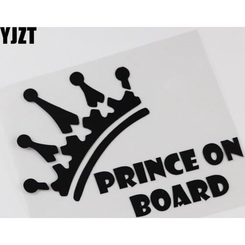 YJZT 8.9CM*16.9CM BABY ON BOARD Mom lover baby Car Sticker Decor Vinyl Decal 13C-0032