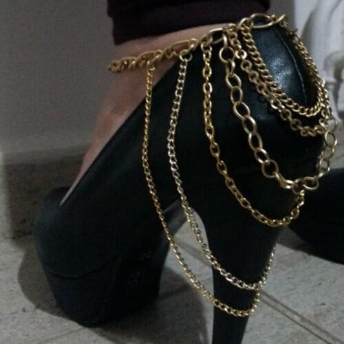 Ankle Bracelet Barefoot Sandals Jewelry Leg Chaine For Women Love On Foot Cheville Pulseras Tobilleras Tornozeleira